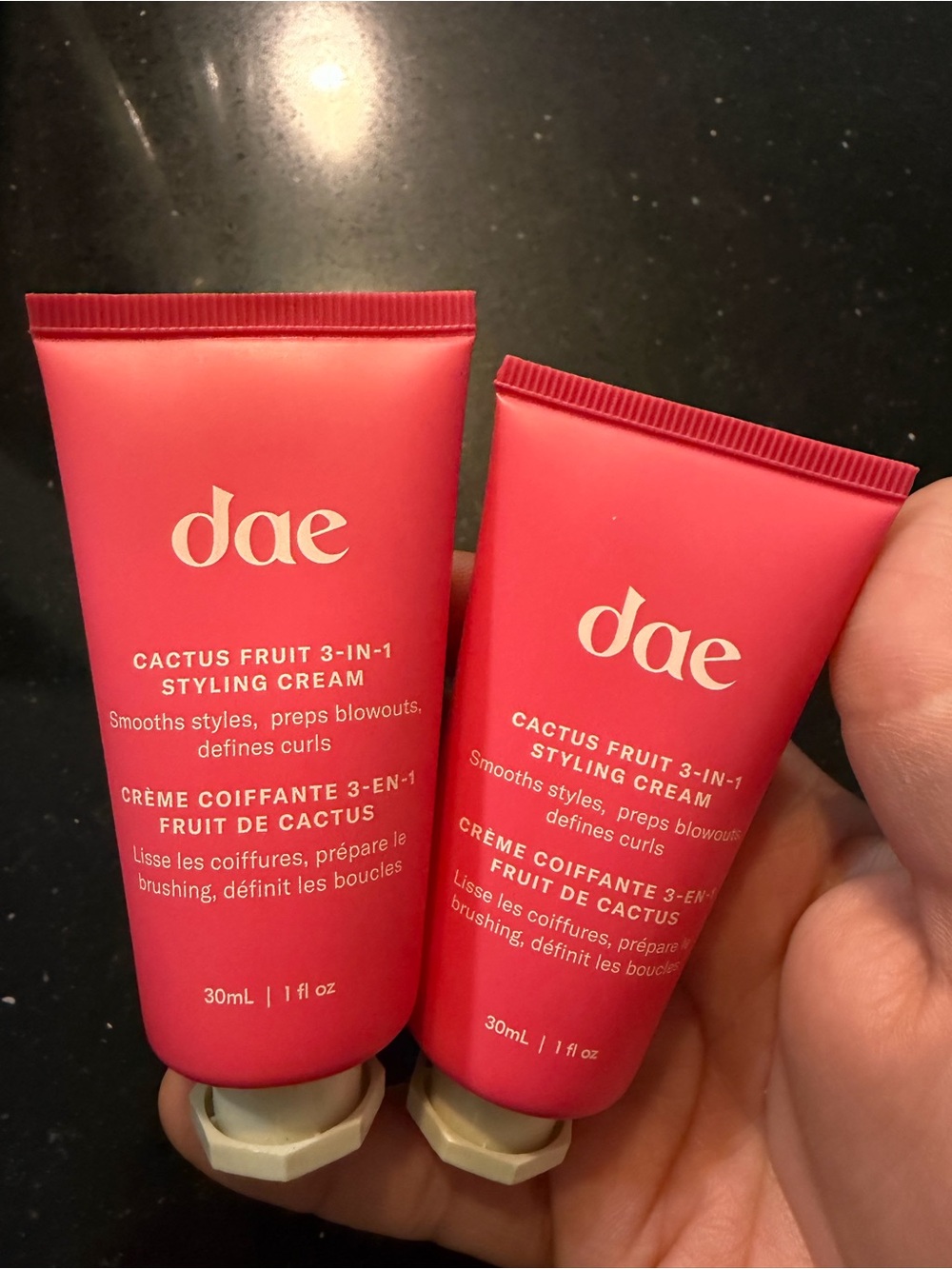 dae Cactus Fruit 3-in-1 Styling Cream - Bright Coral Pink (30ml)